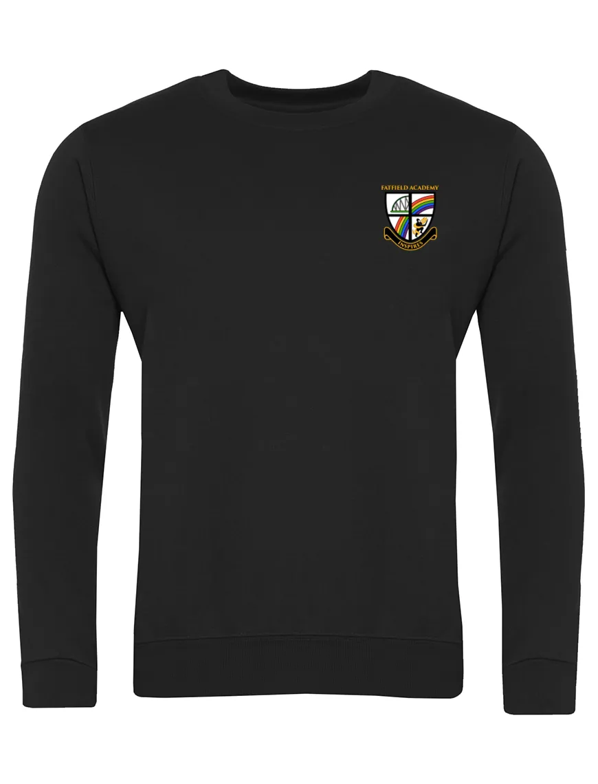 Fatfield Academy Black Sweatshirt