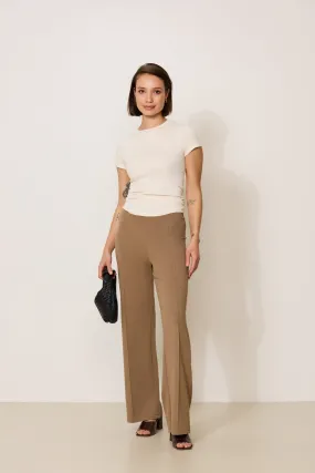 FOREST ESSENTIEL flared pants - Fossil