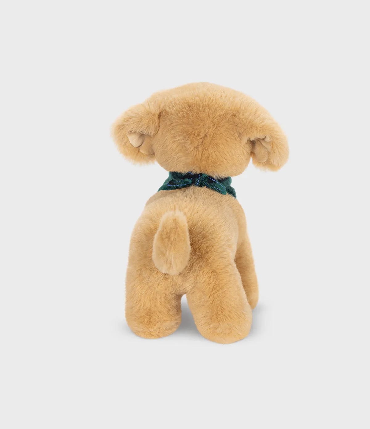 Golden Dog Farm 8" Plush Retriever - Green Buffalo