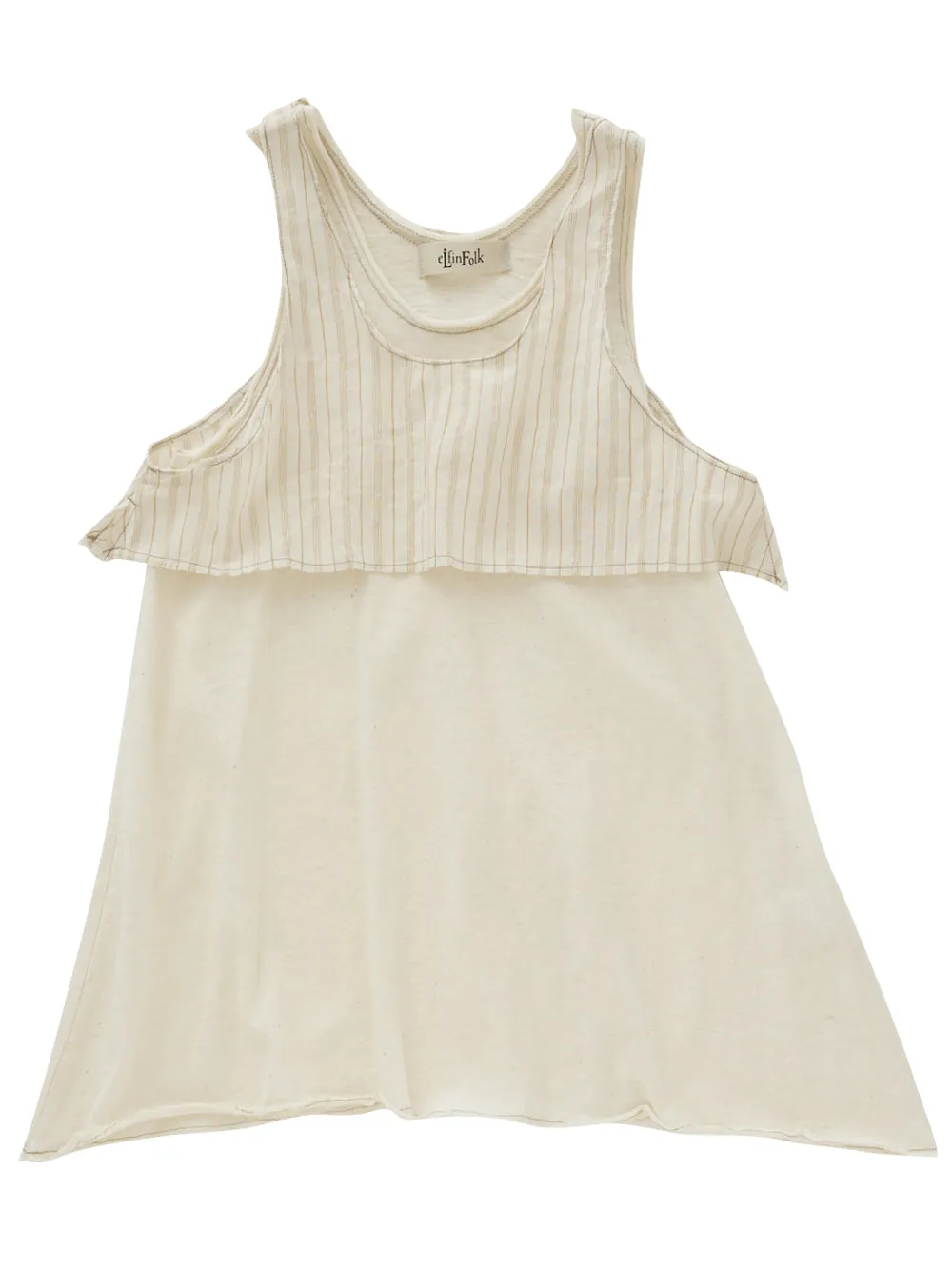 Grunge Ivory Tank Top