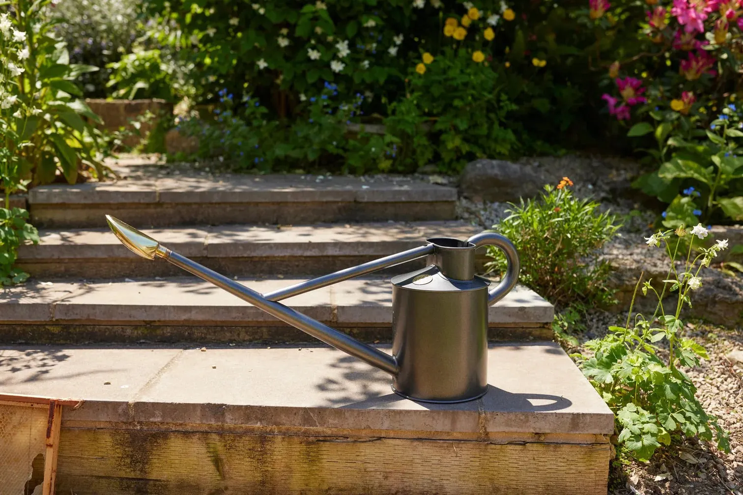 Haws 'The Warley Fall' Long Reach Watering Can 4.5L - Graphite