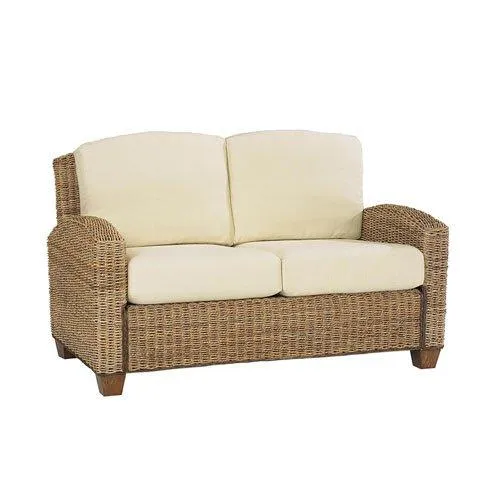 Home Styles 5401-60 Naples Cabana Banana Love Seat, Honey Finish