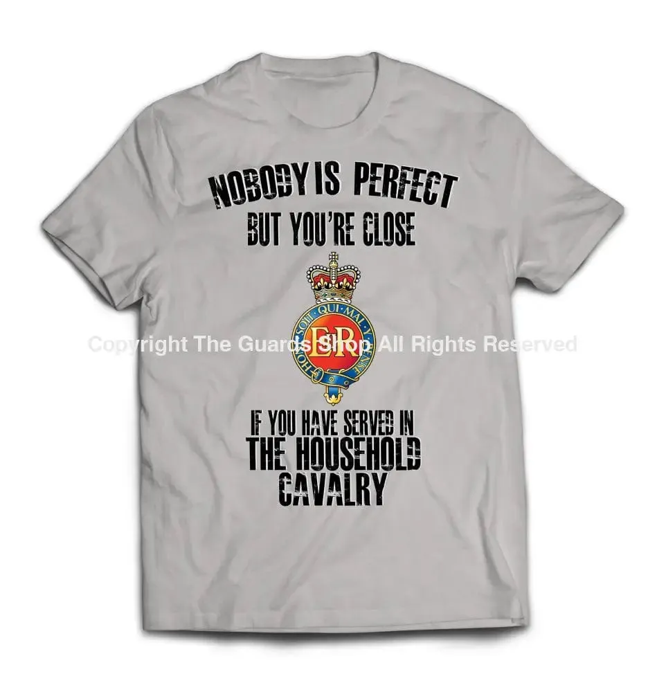 Household Cavalry 'Nobody is Perfect' Printed T-Shirt