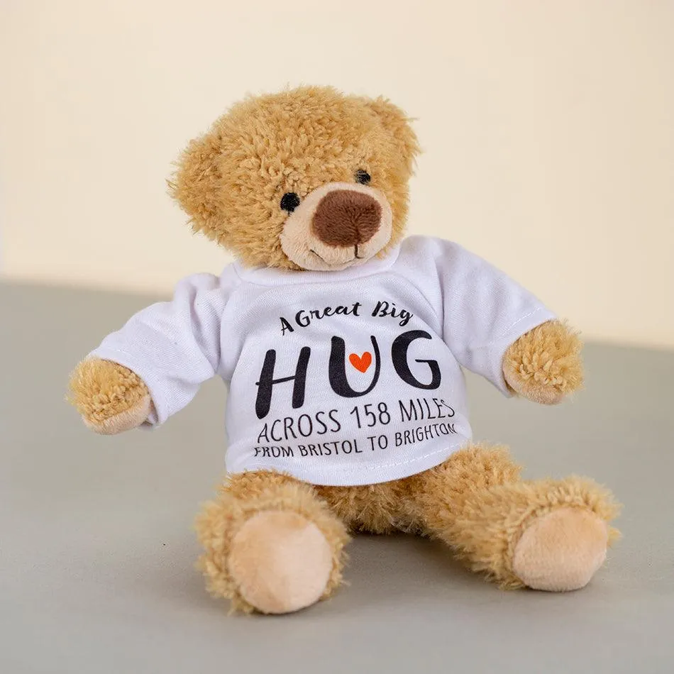 Hug Across the Miles Teddy Bear