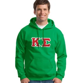 Kappa Sigma Hooded Sweatshirt - G185 - TWILL