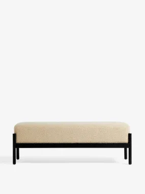 Kari teddy boucle bench