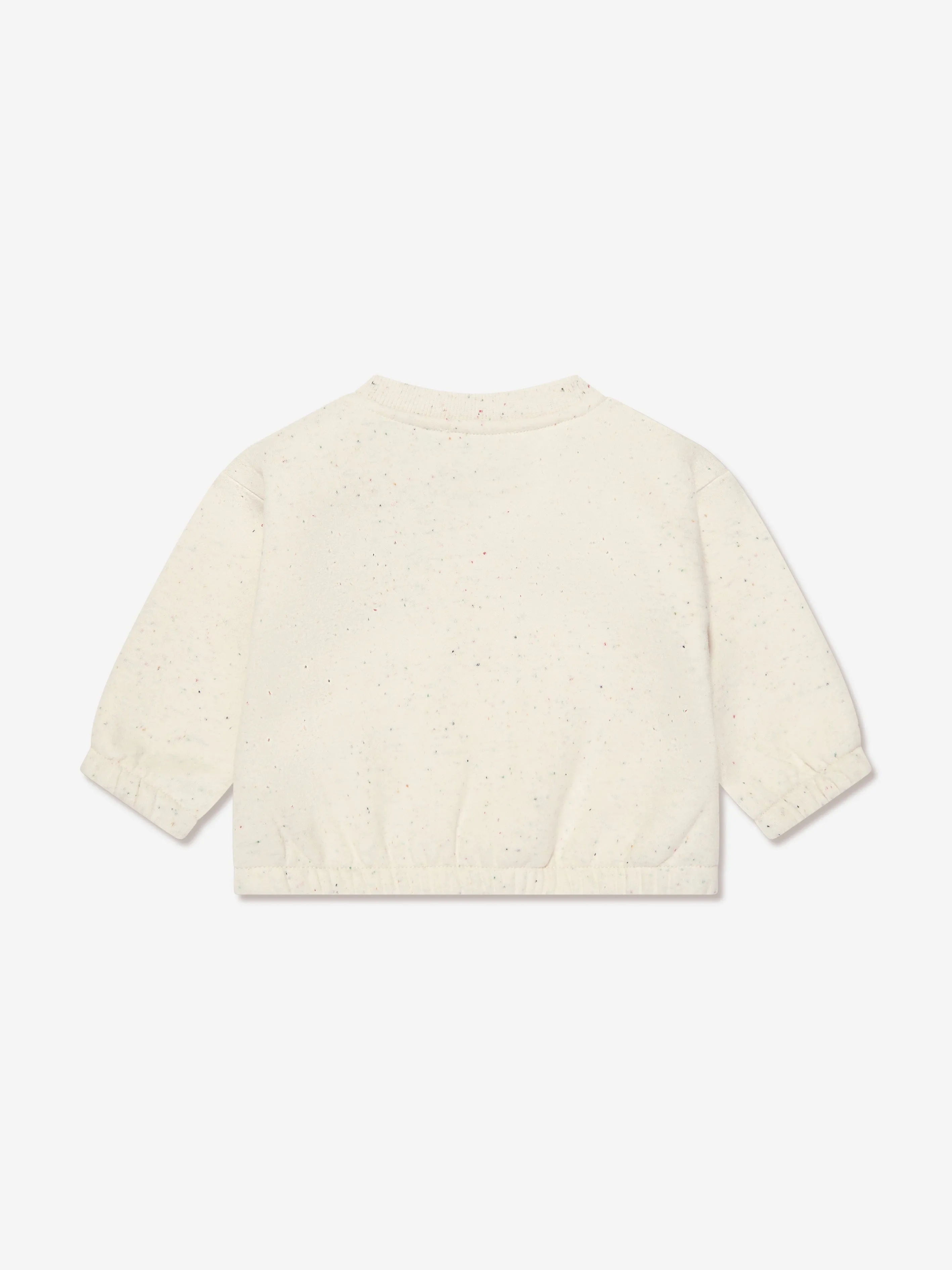 KENZO Baby Girls Logo Sweatshirt in Beige