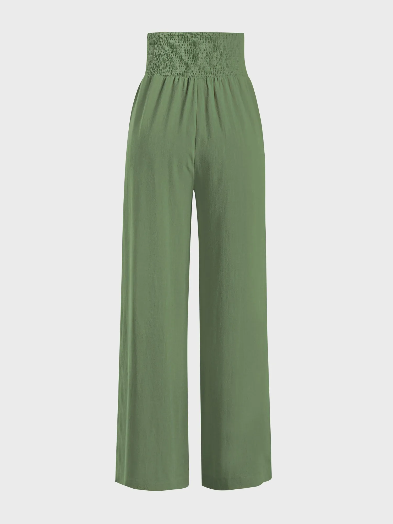 Laid-Back Linen Palazzo Pants