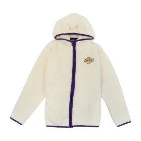 Lakers Youth Teddy Ears Full Zip Hoodie