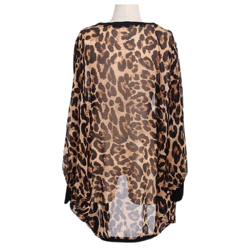 Leopard Kimono Cardigan