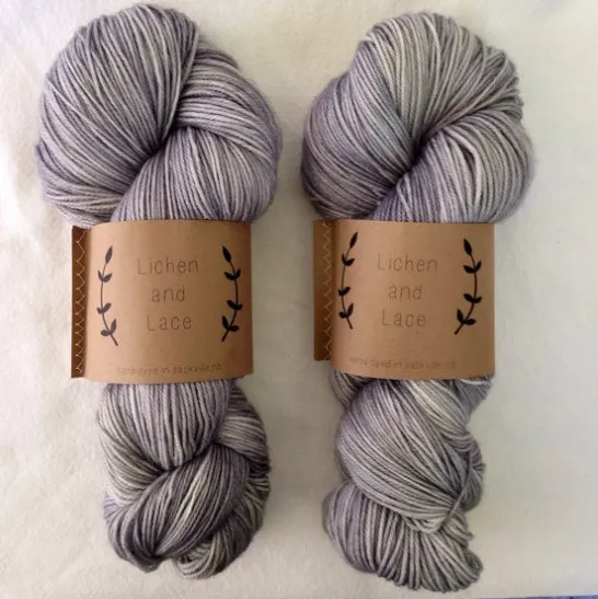 LIchen and Lace 4-Ply Superwash Merino Worsted