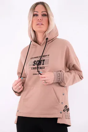 Light Caramel Hoodie Sweatshirt