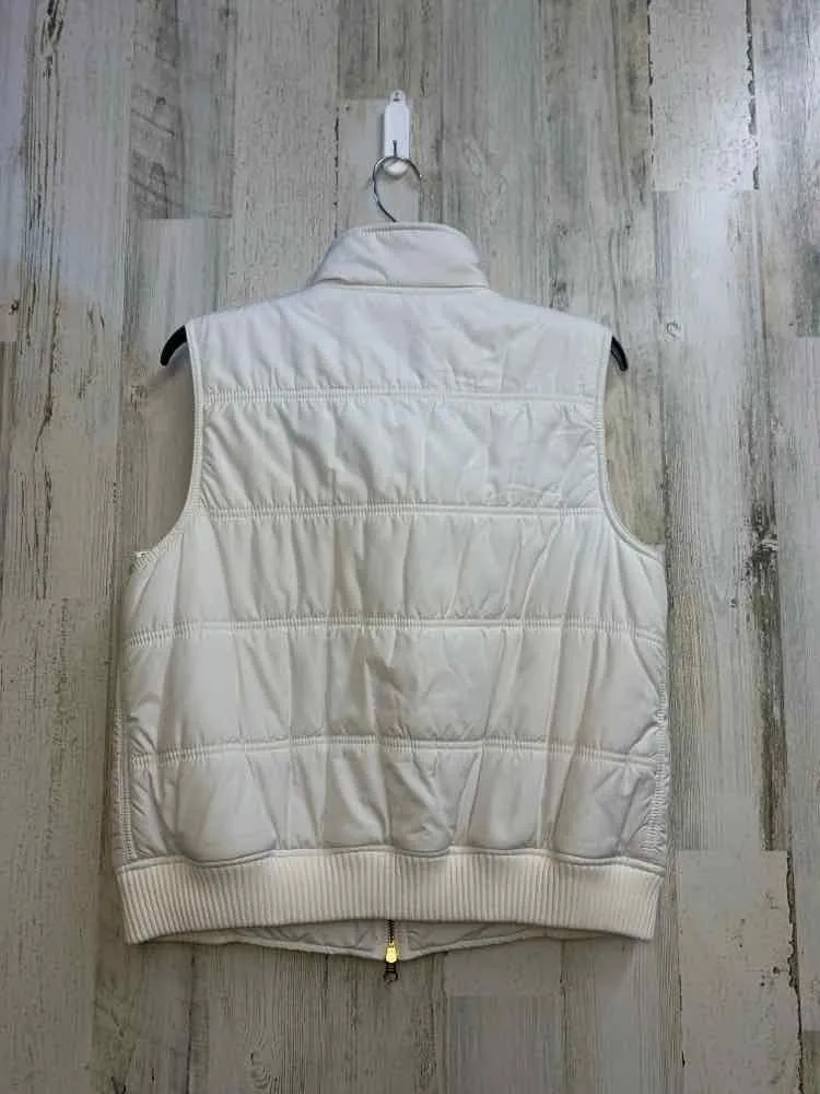 LIZ CLAIBORNE Tops Size L White VEST Vest