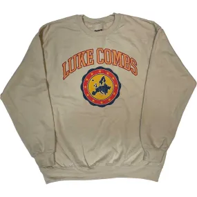 Luke Combs Unisex Sweatshirt: Tour 23 Europe Map