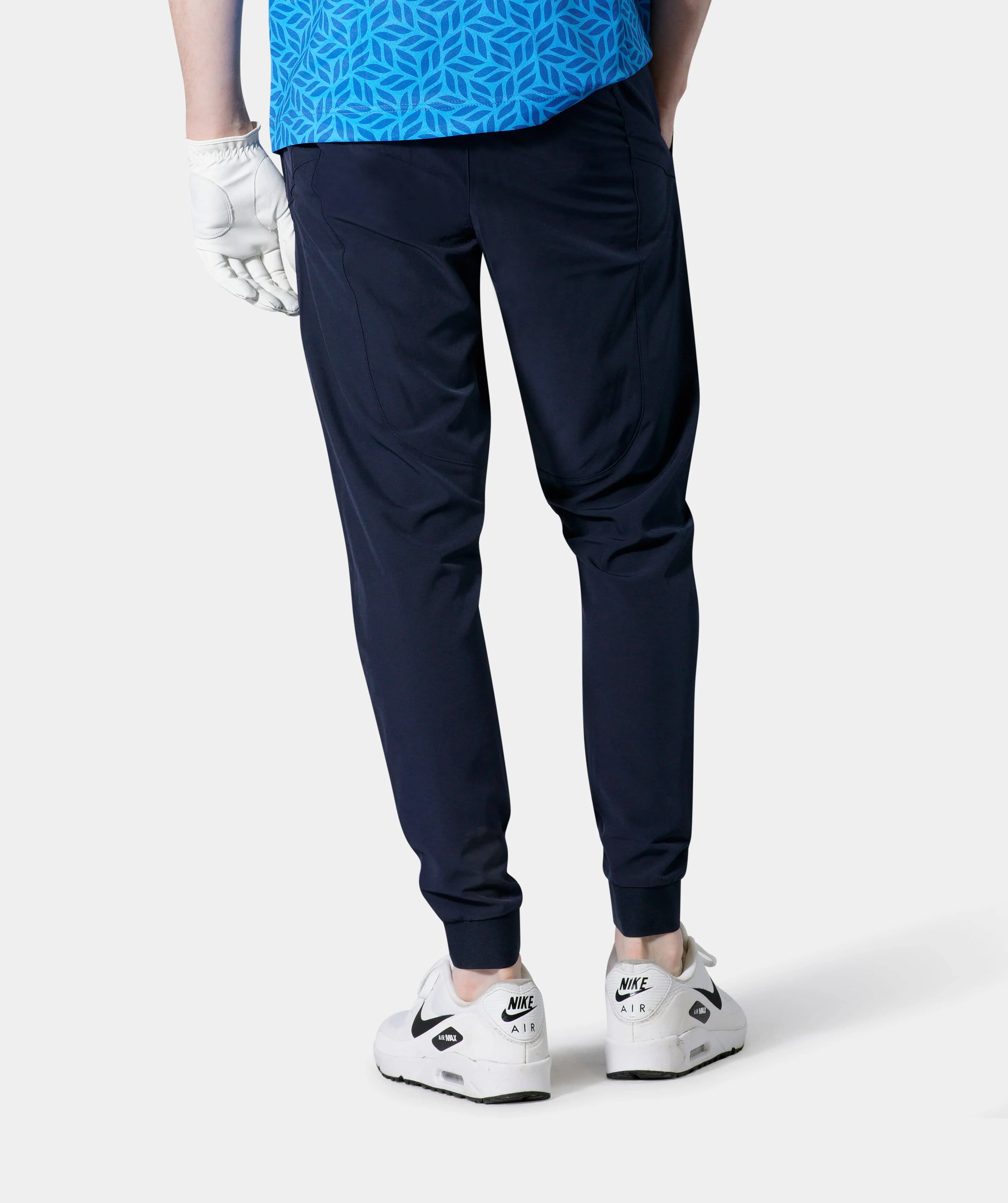 LUXE GOLF JOGGERS - NAVY