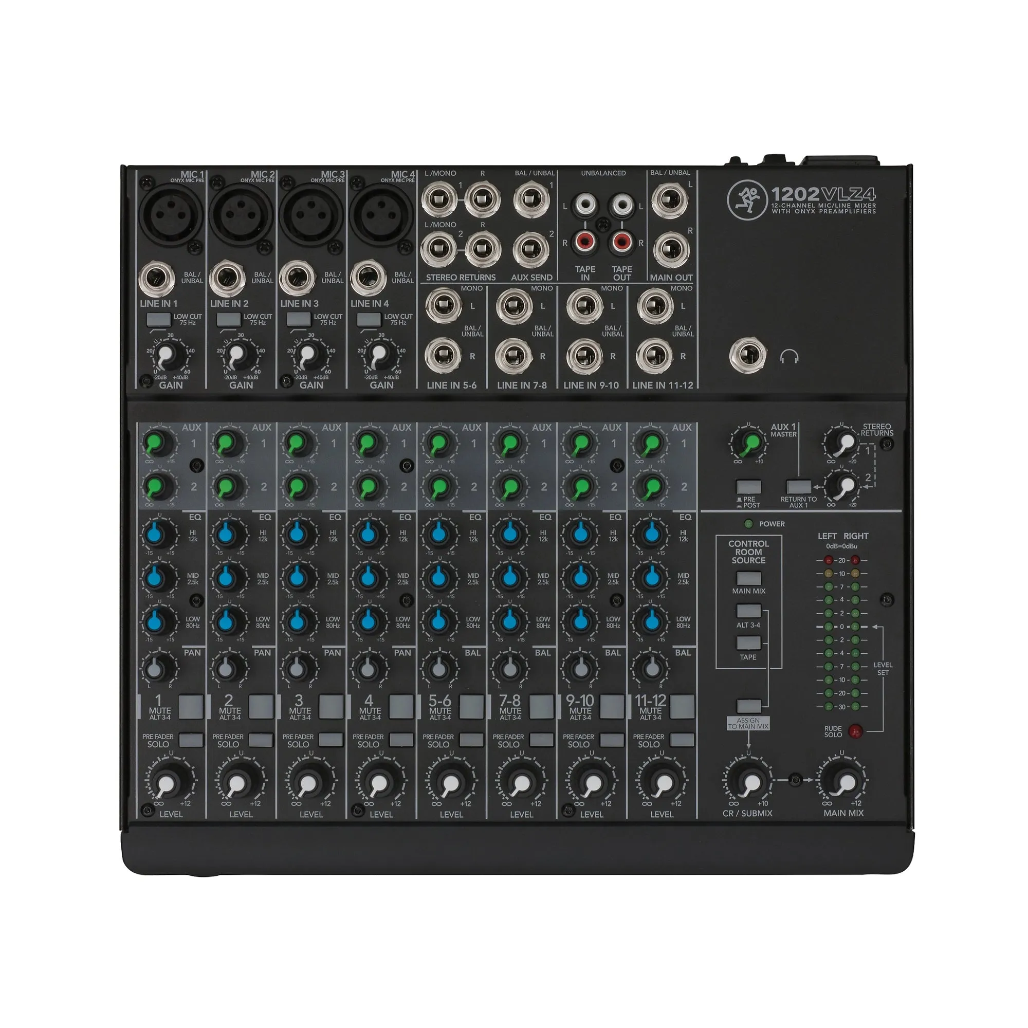 Mackie 1202VLZ4 12-channel Mixer