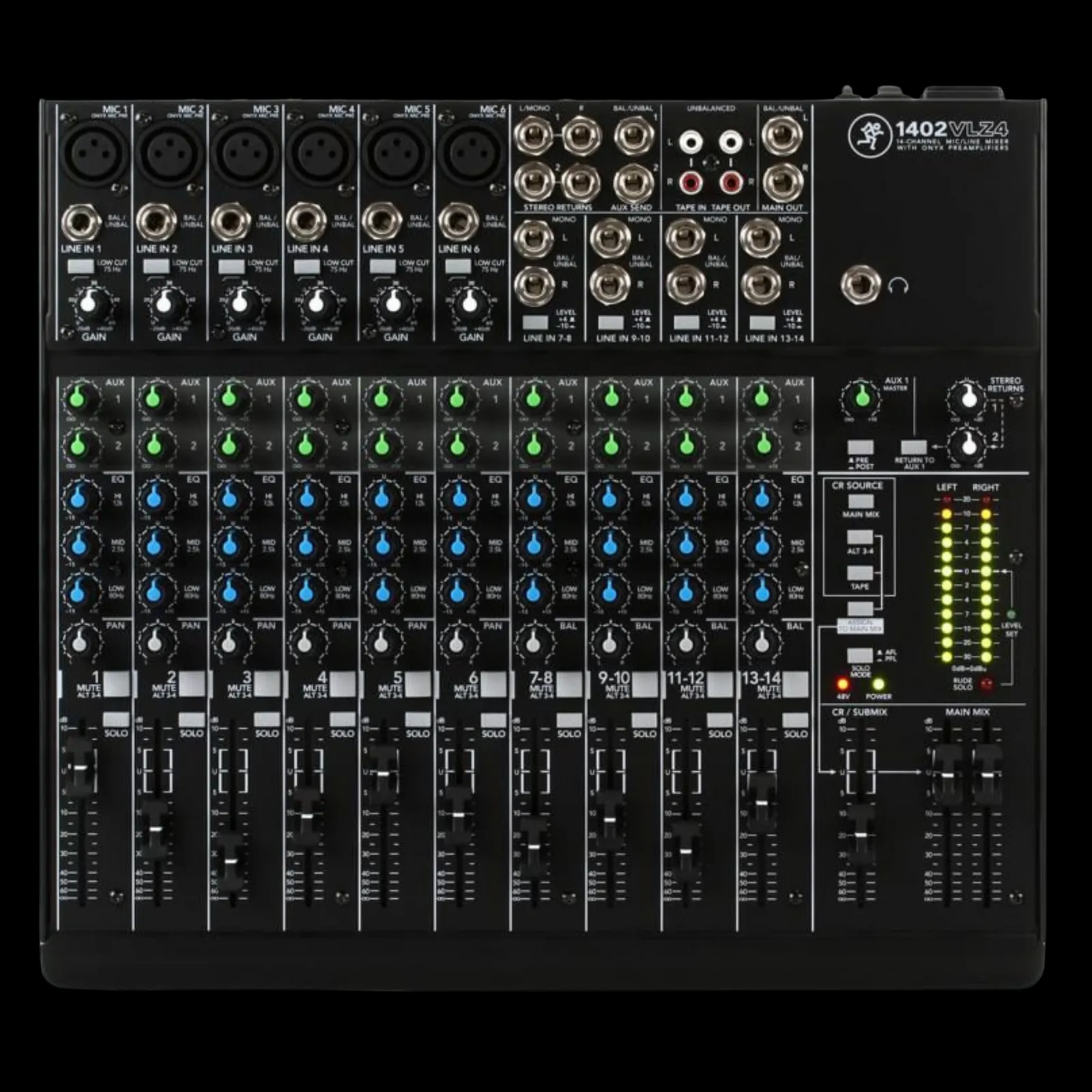 Mackie 1402VLZ4 14-Channel Compact Mixer