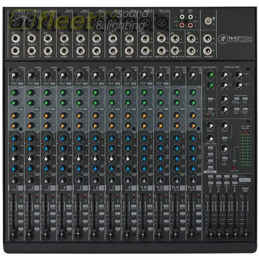 Mackie 1642VLZ4 16 Channel Mixer