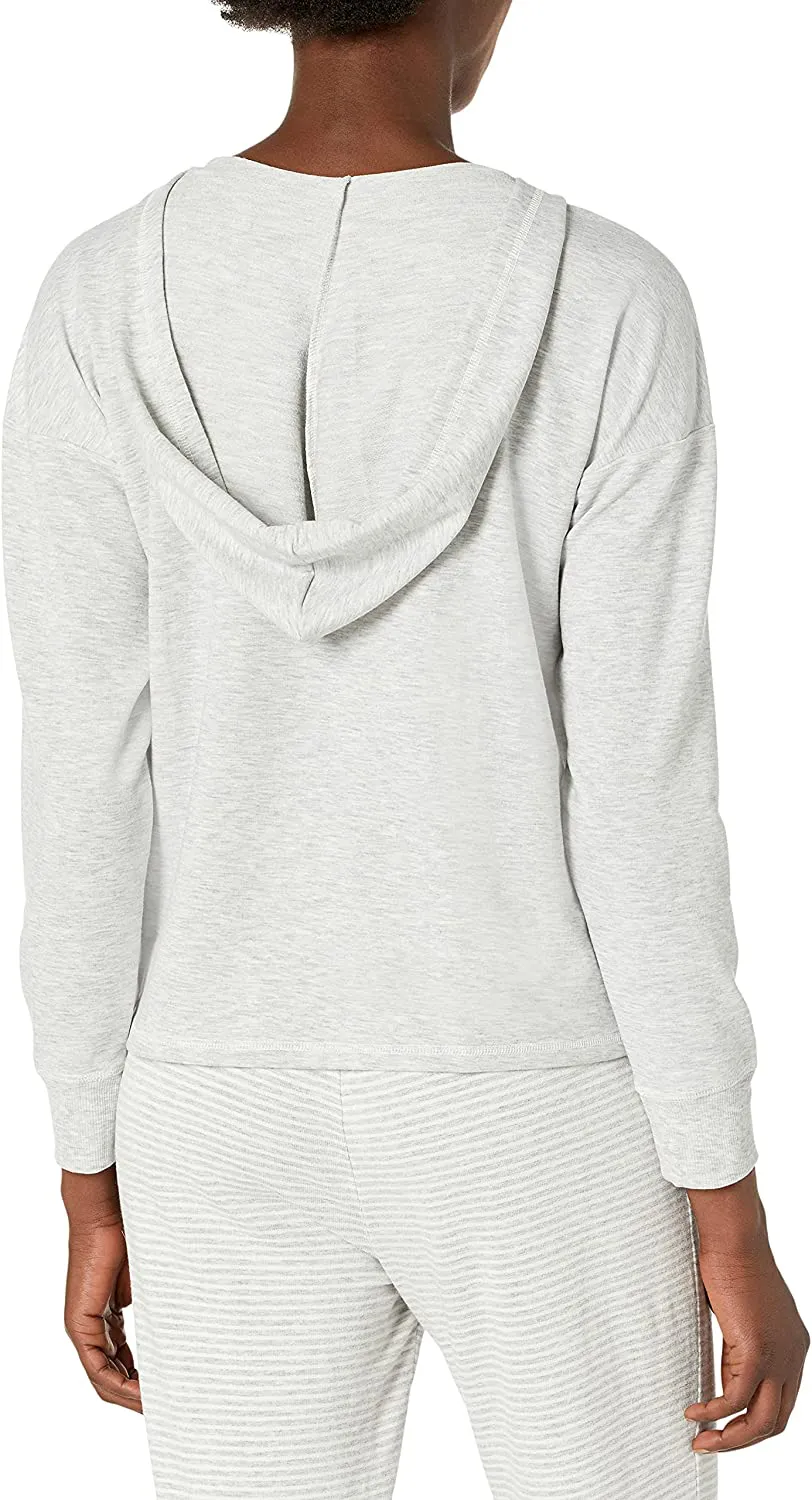 Mae Women's Loungewear Lace Up Sweatshirt with Hood