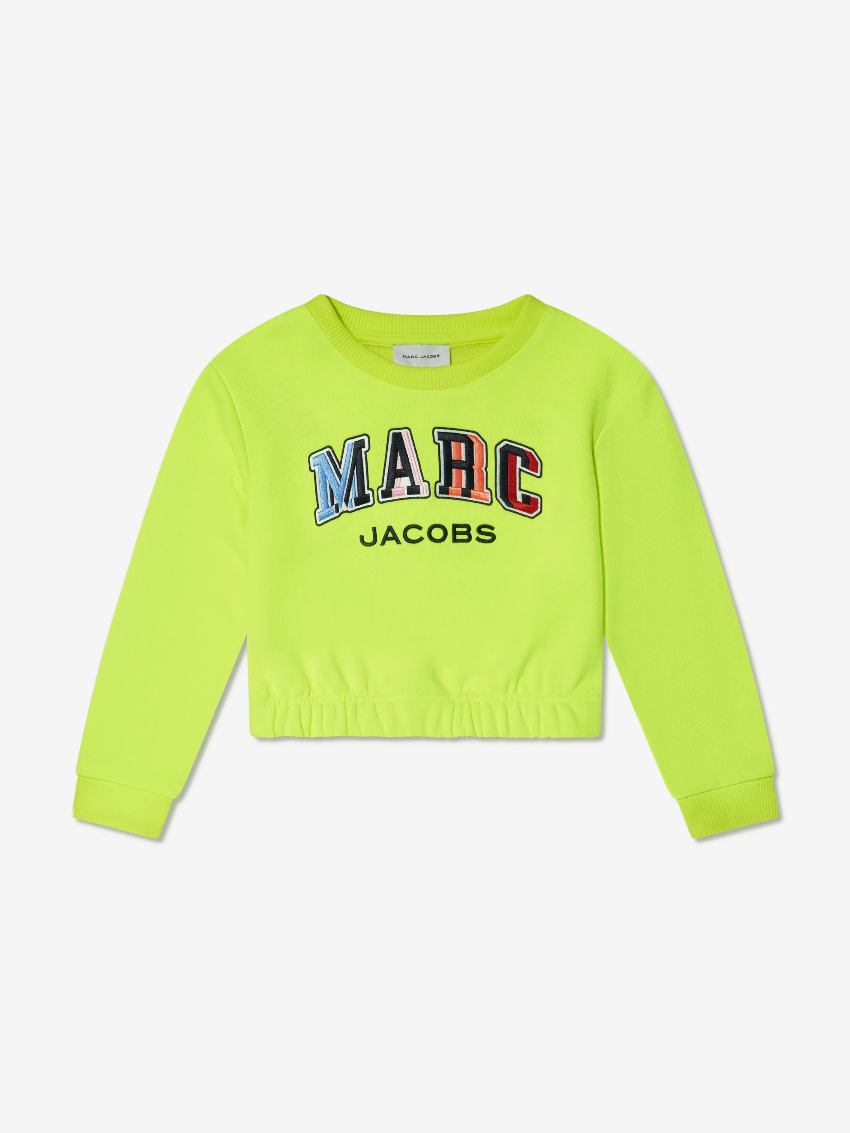 MARC JACOBS Girls Logo Sweatshirt on Yellow