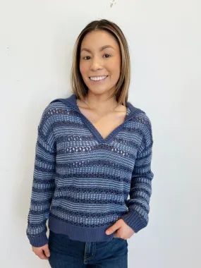 Marina Open Stitch Pullover