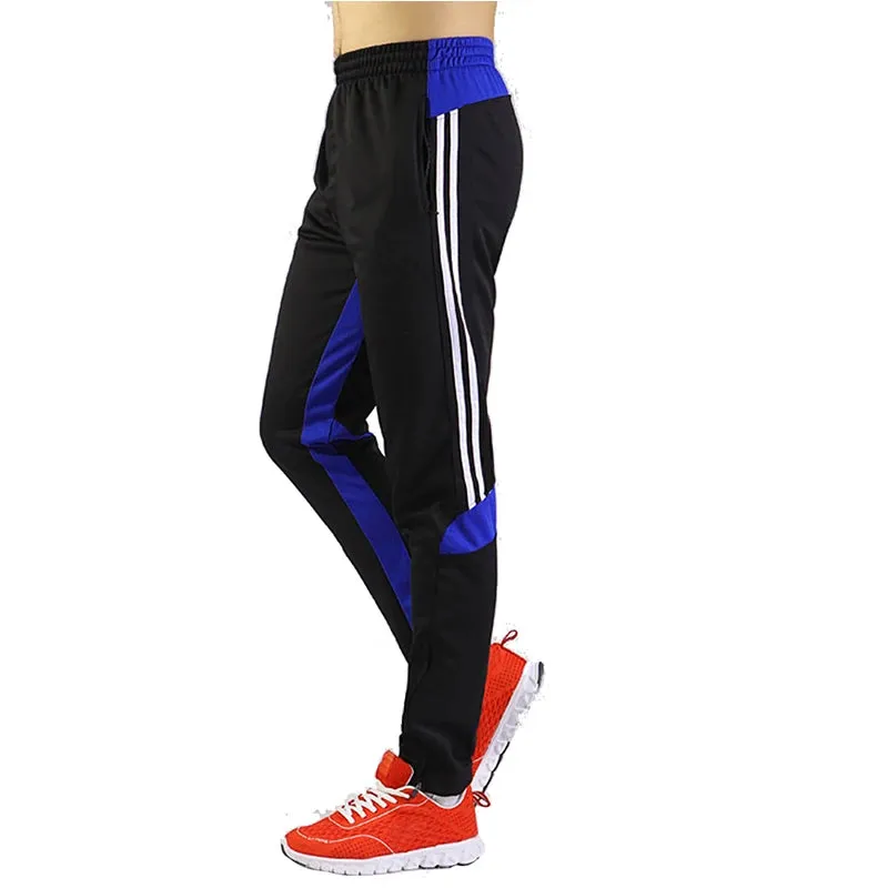 Men Multi-Color Sports Soccer Trousers Jogging Pants for Men Custom Football Training Trousers