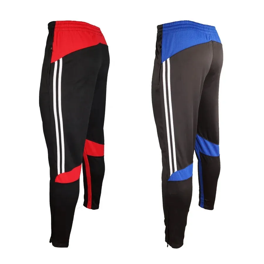 Men Multi-Color Sports Soccer Trousers Jogging Pants for Men Custom Football Training Trousers