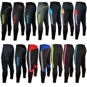 Men Multi-Color Sports Soccer Trousers Jogging Pants for Men Custom Football Training Trousers