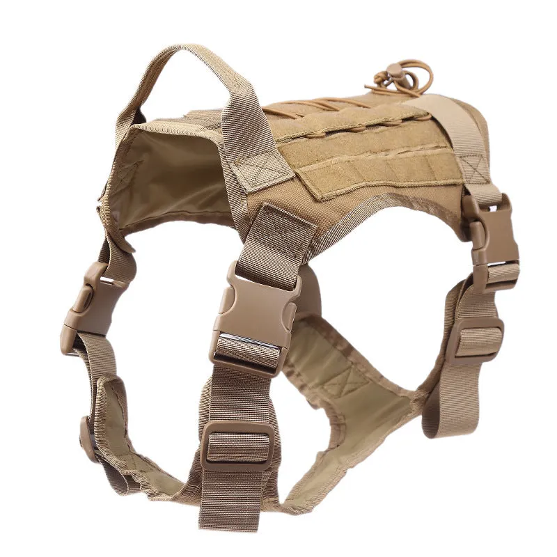 Military Fans Outdoor Tactics Dog Clothes Tactical Pet Vest Camouflage Dog Vest