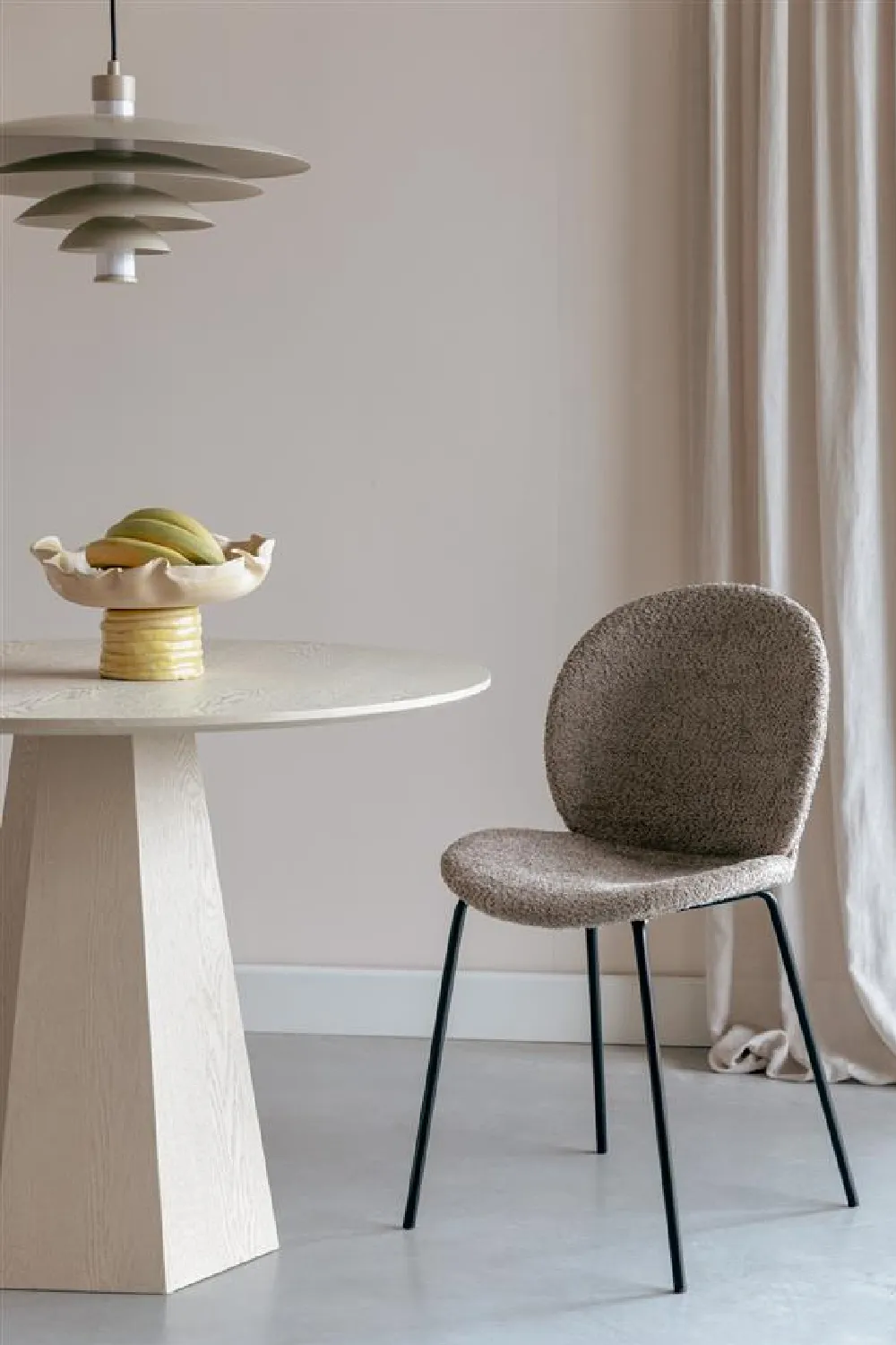 Minimalist Dining Chair Set (2) | Zuiver Bonnet