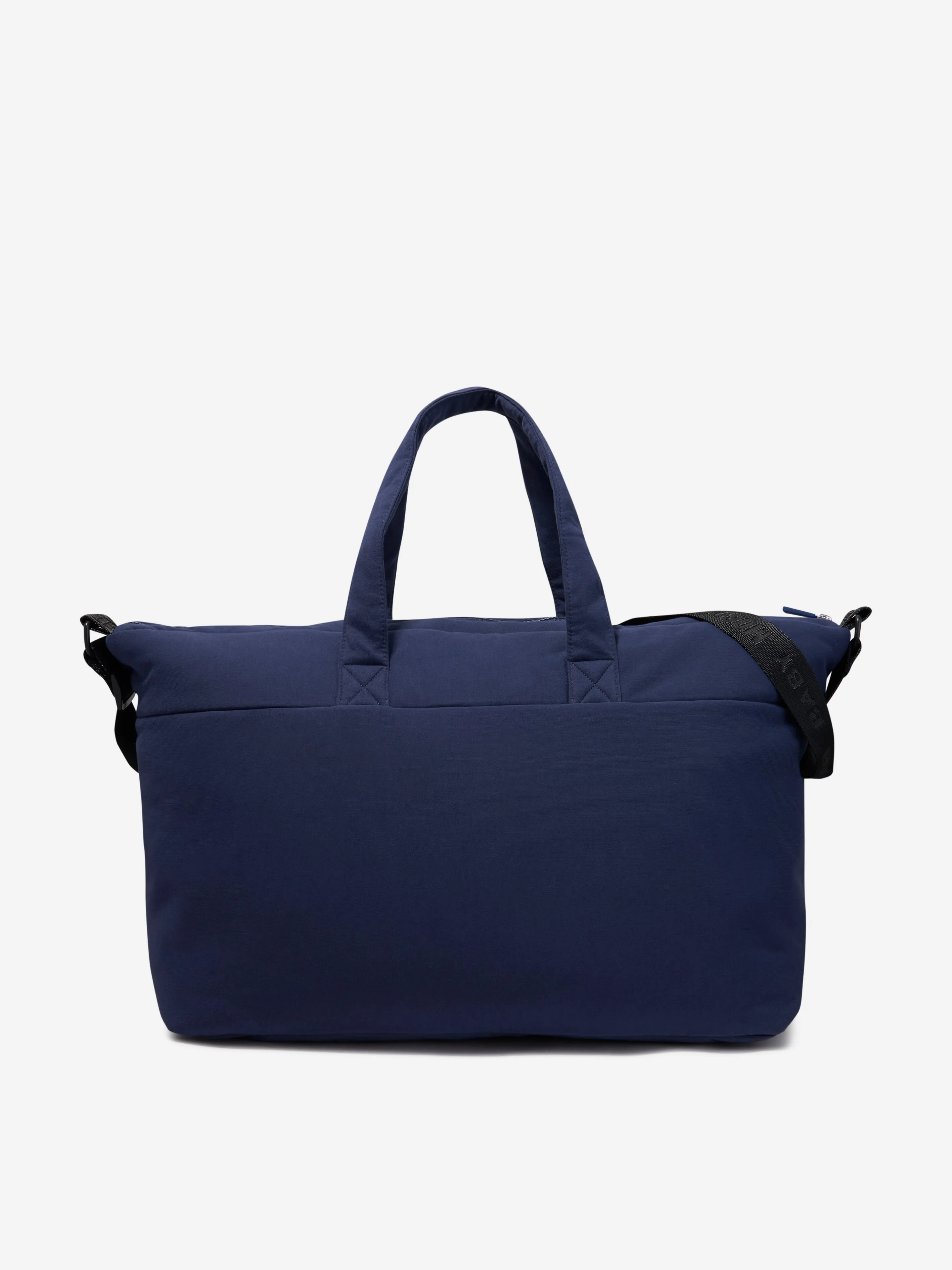 Moschino Baby Teddy Logo Changing Bag in Navy