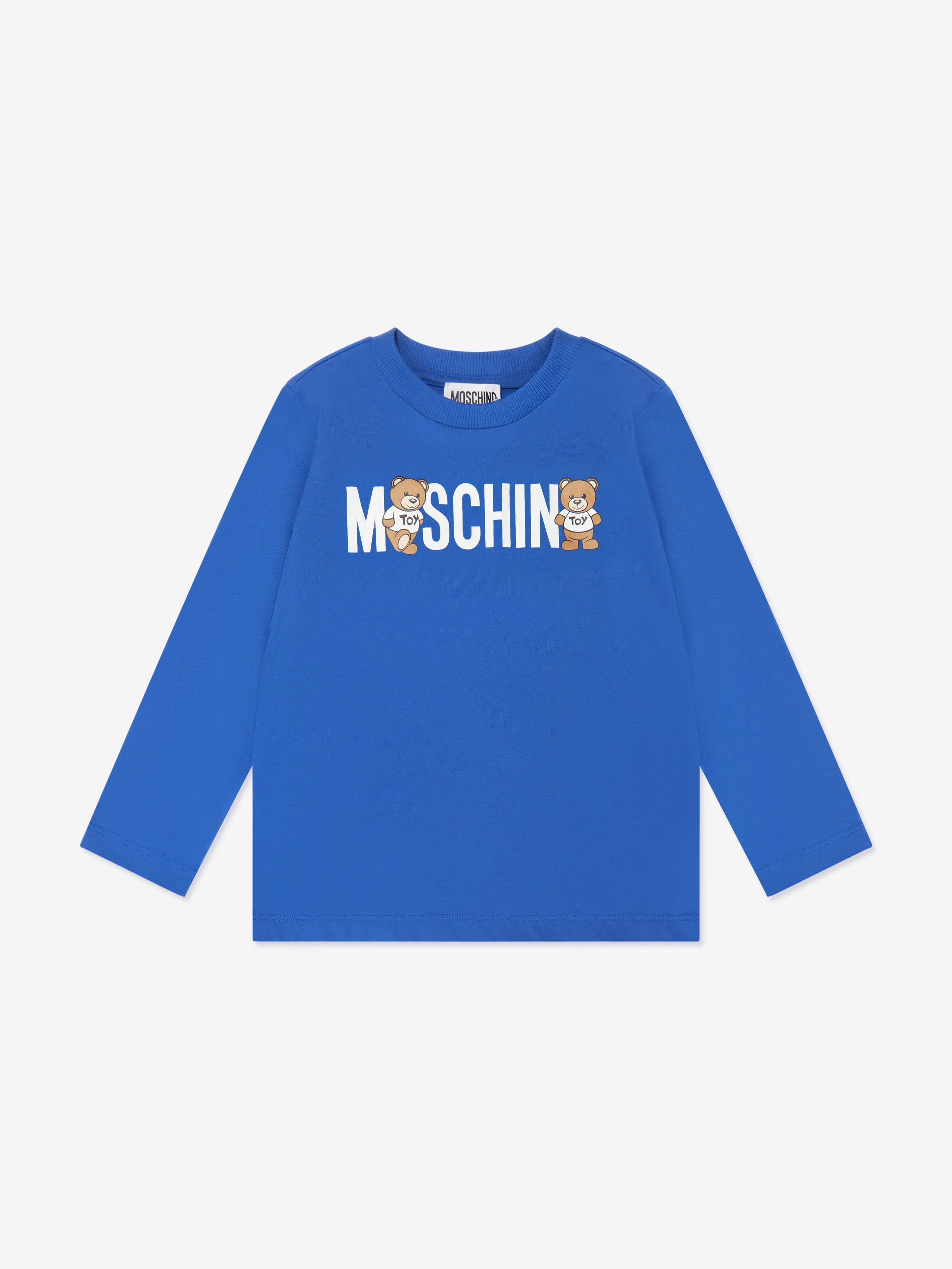 Moschino Boys T-Shirts Gift Set in Blue