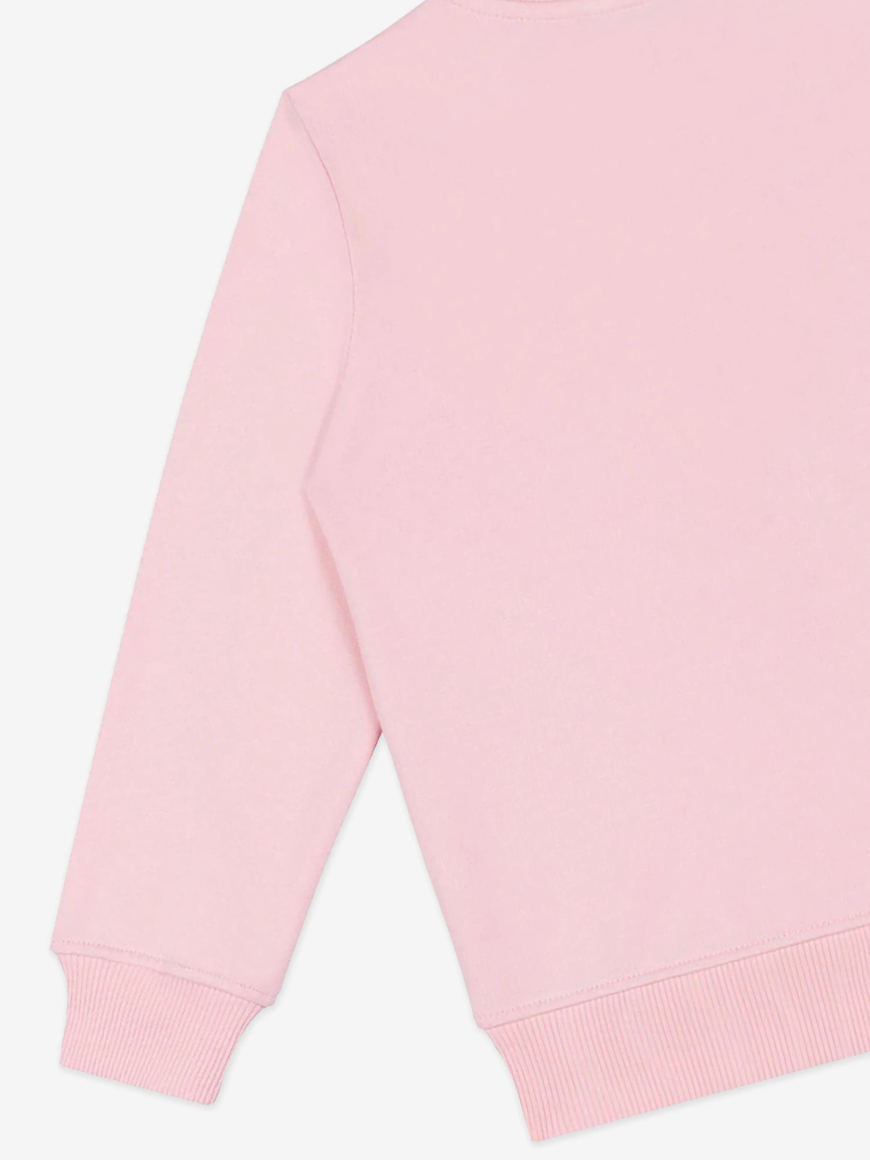 Moschino Girls Teddy Bear Logo Sweatshirt in Pink