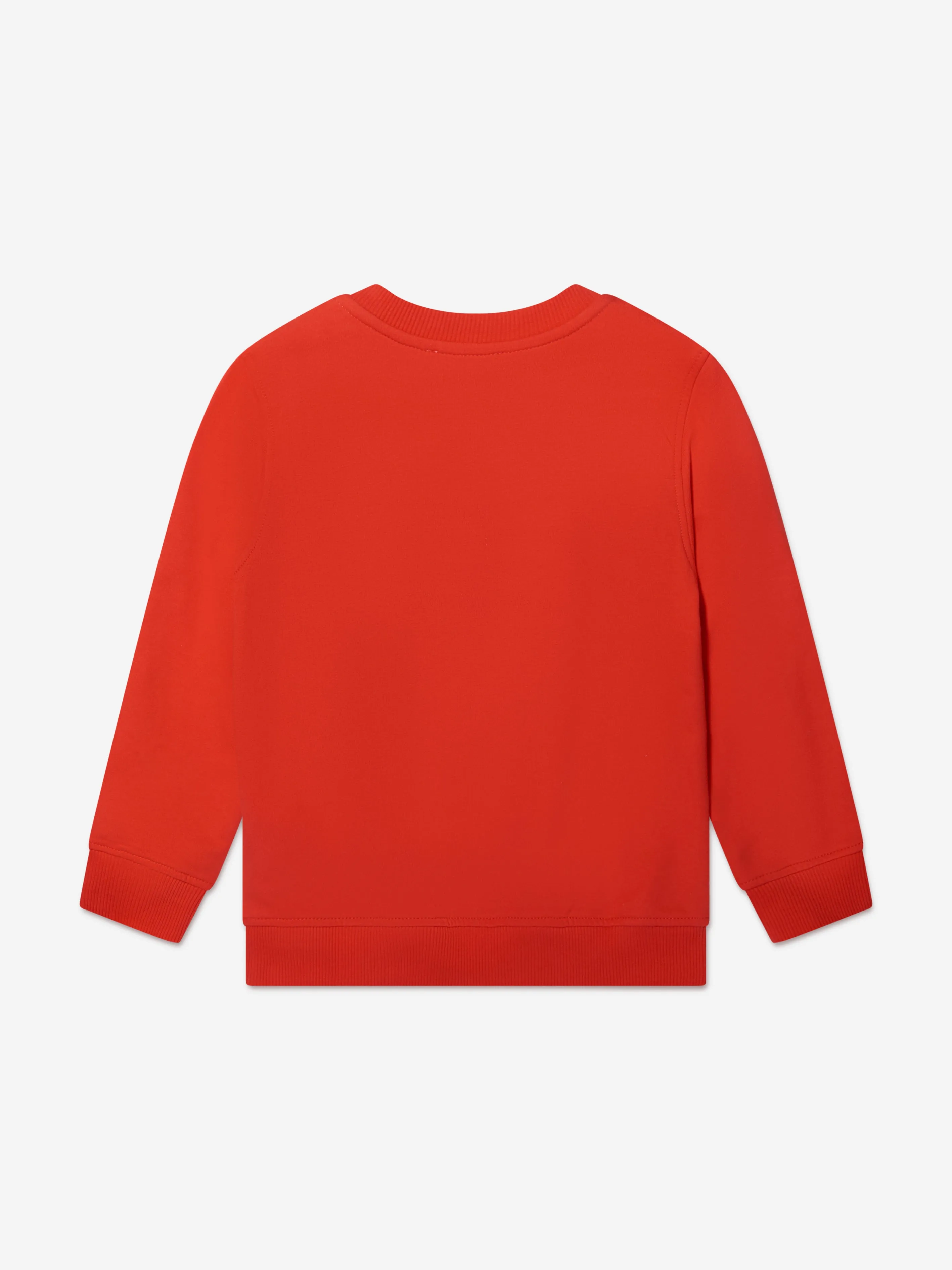 Moschino Kids Holiday Teddy Bears Sweatshirt in Red