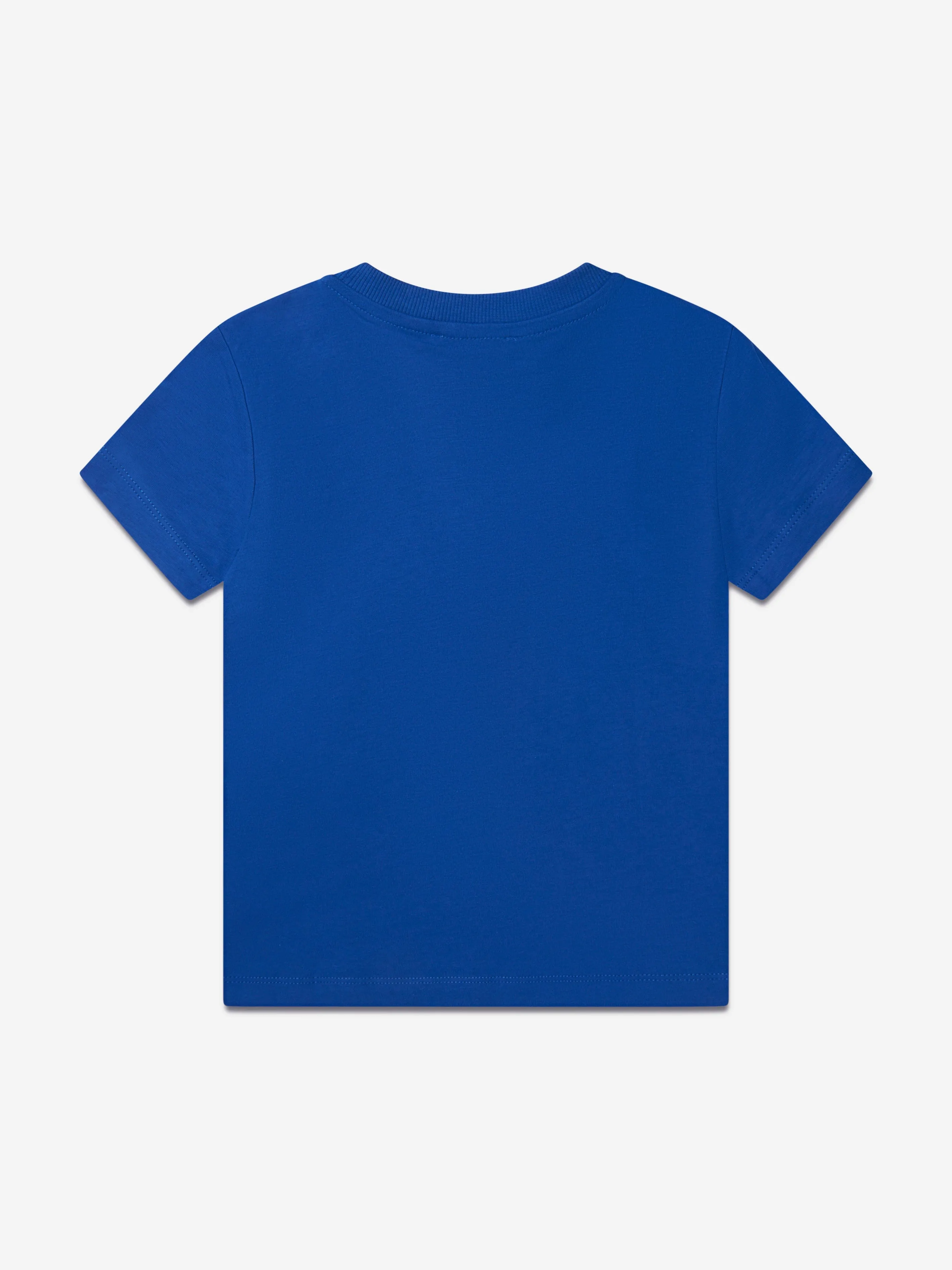 Moschino Kids Teddy Bear Logo T-Shirt in Blue