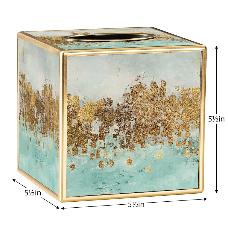 Ocean Mirage Tissue Cube