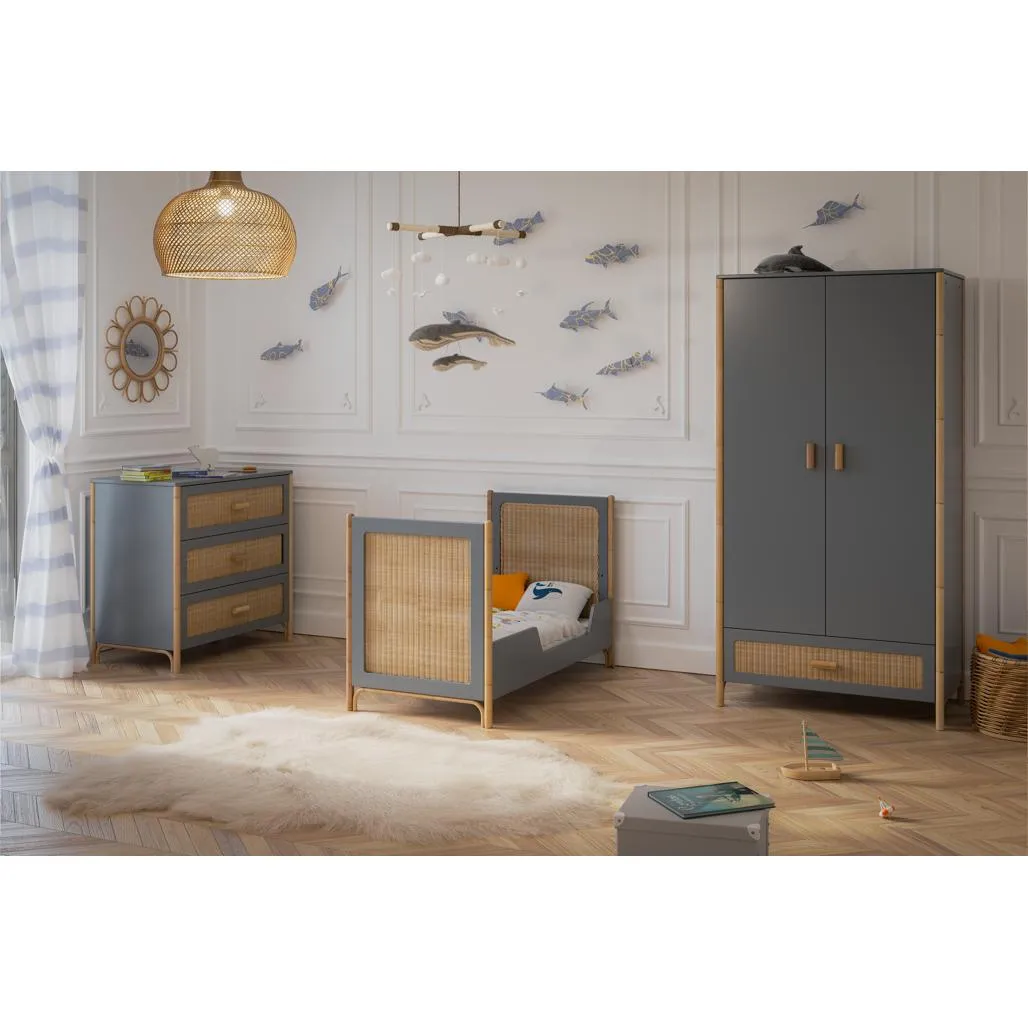 Oceania Wardrobe - Silex & Rattan