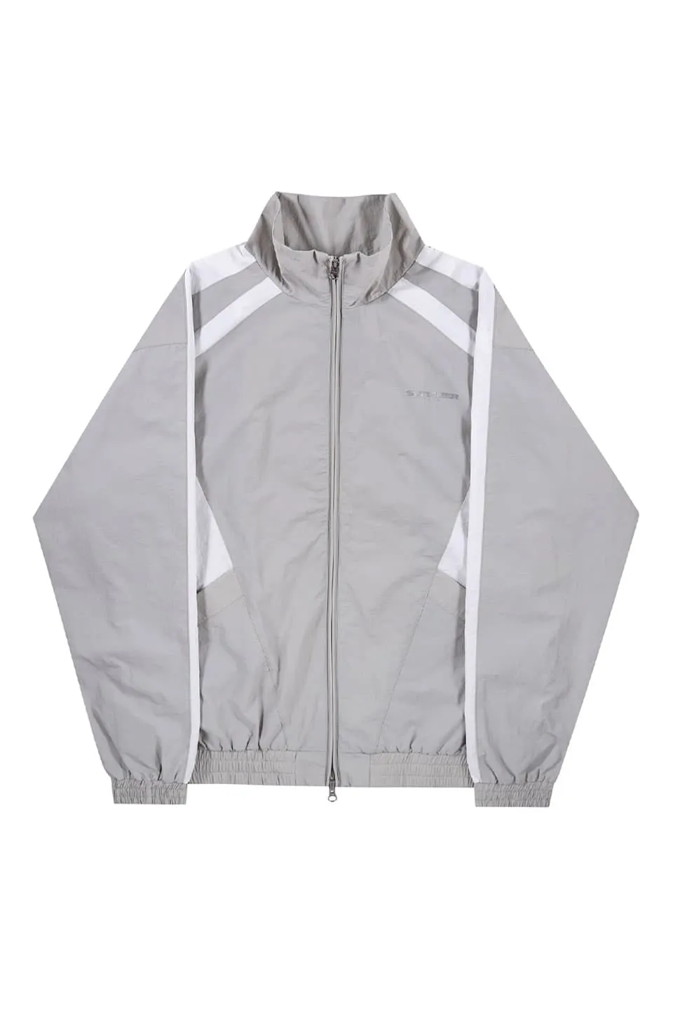 Paneled Track Jacket