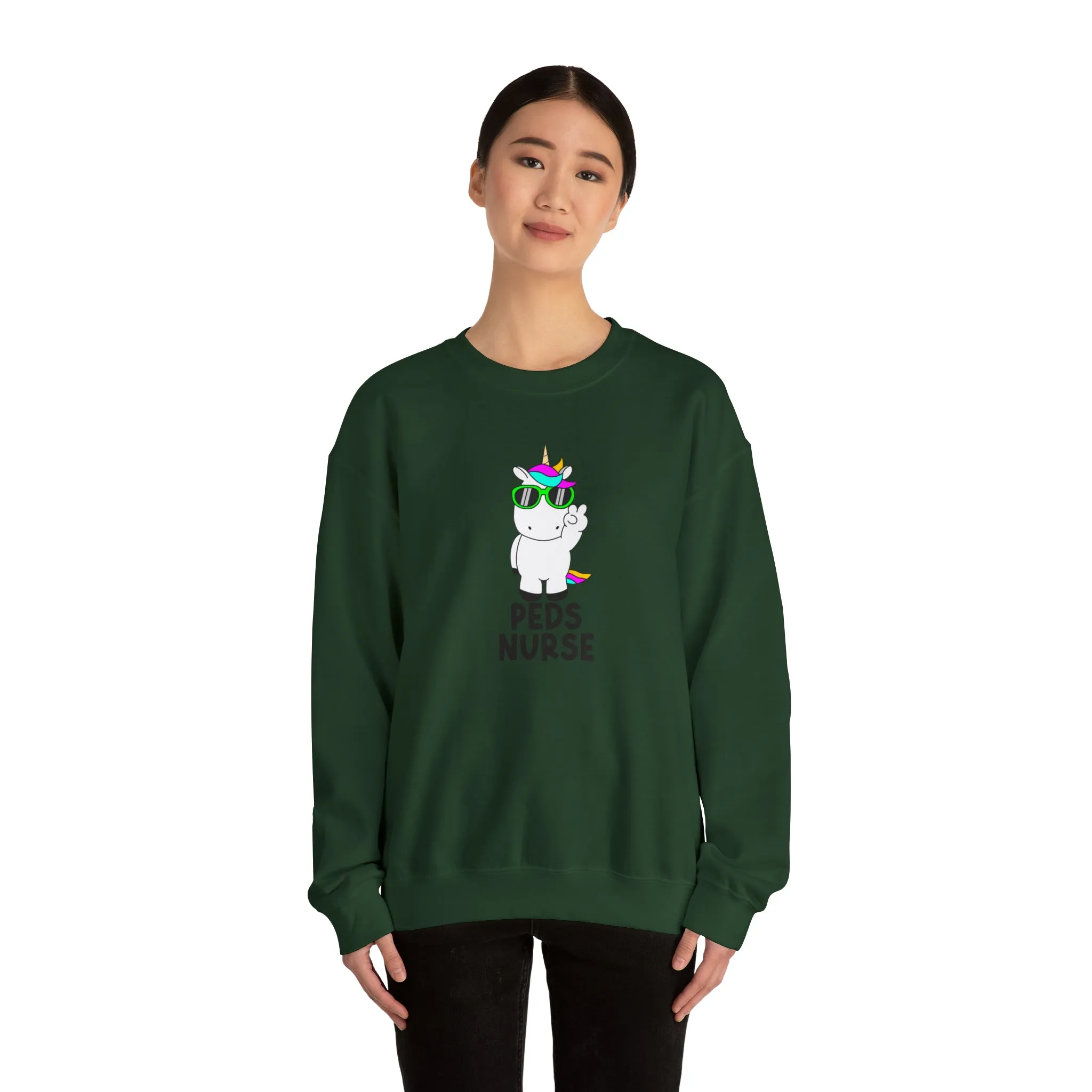 Pediatric Unicorn Unisex Heavy Blend™ Crewneck Sweatshirt