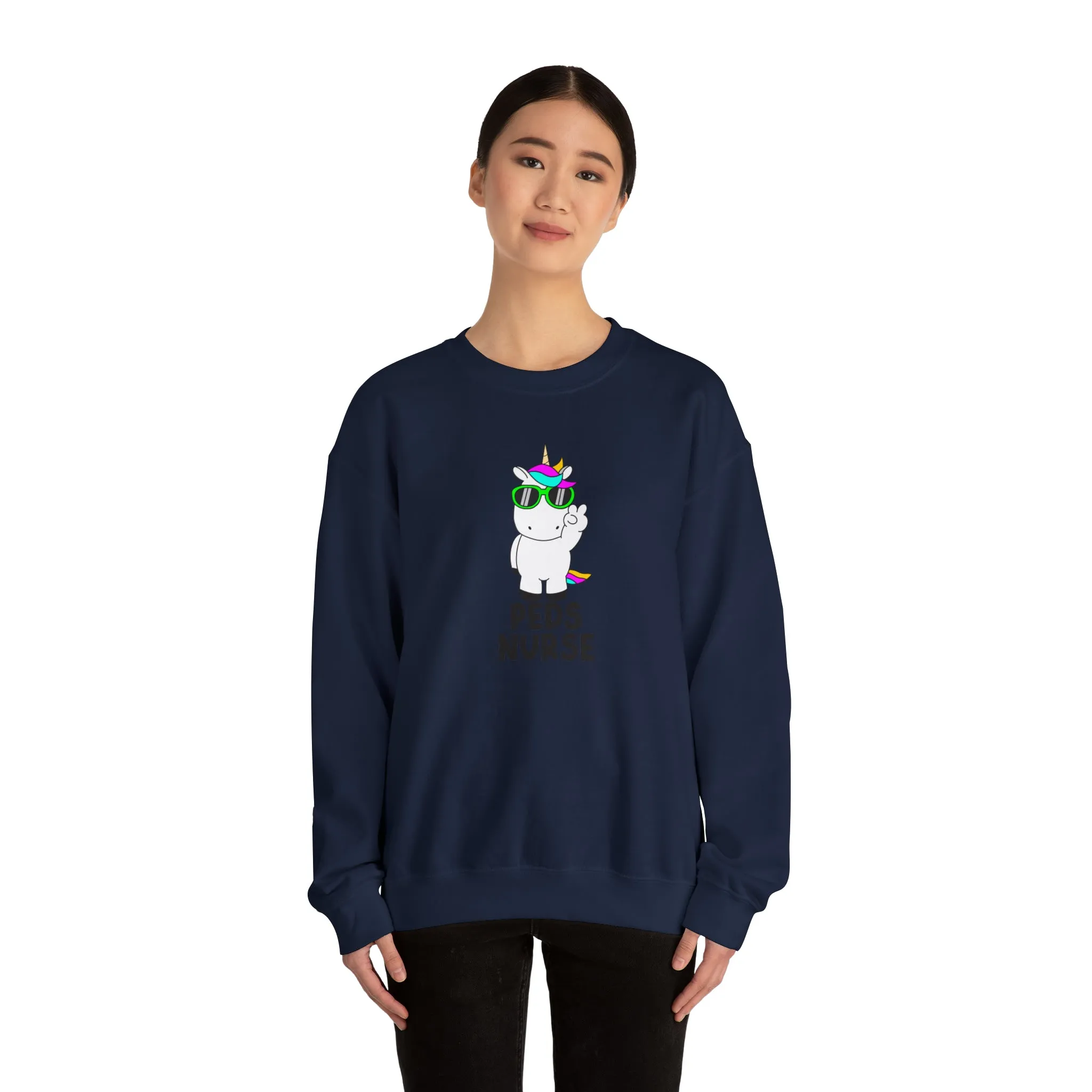 Pediatric Unicorn Unisex Heavy Blend™ Crewneck Sweatshirt