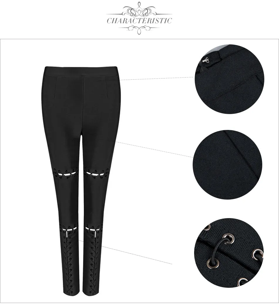 Pencil Pants Celebrity Party Luxury Trousers