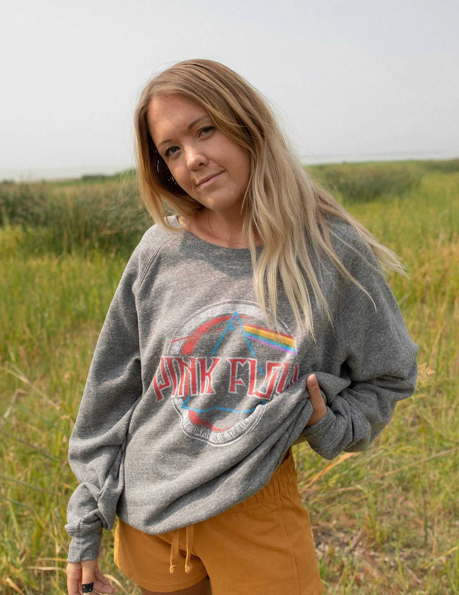 People Of Leisure - Pink Floyd Oversized Sweatshirt