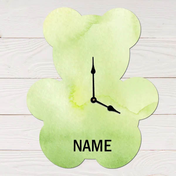 Personalized Clock - Teddy