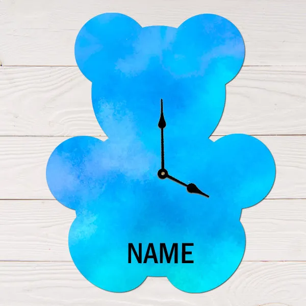 Personalized Clock - Teddy