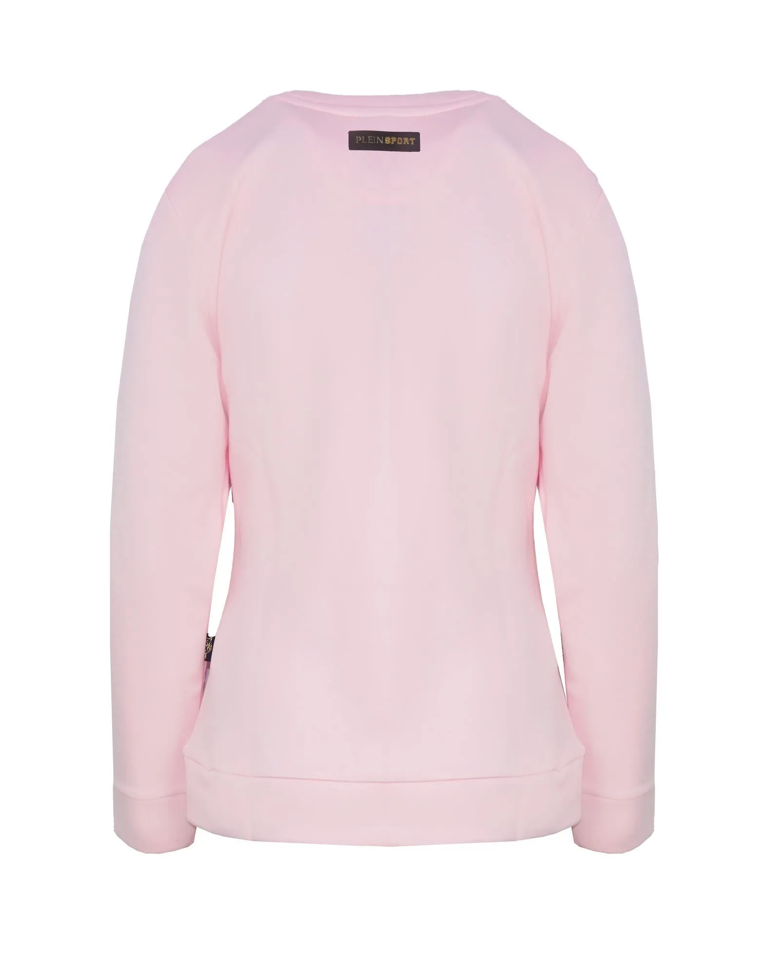 Plein Sport Womens Pink Logo Sweatshirt