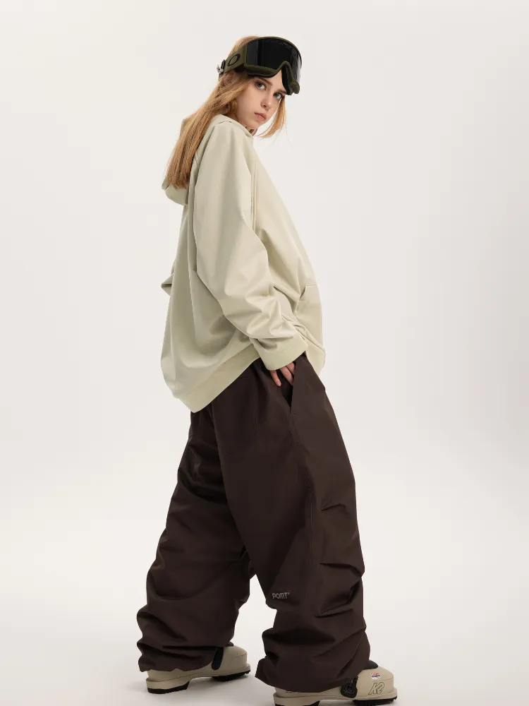 POMT CleanF Wrinkle Baggy Snow Pants - Women's