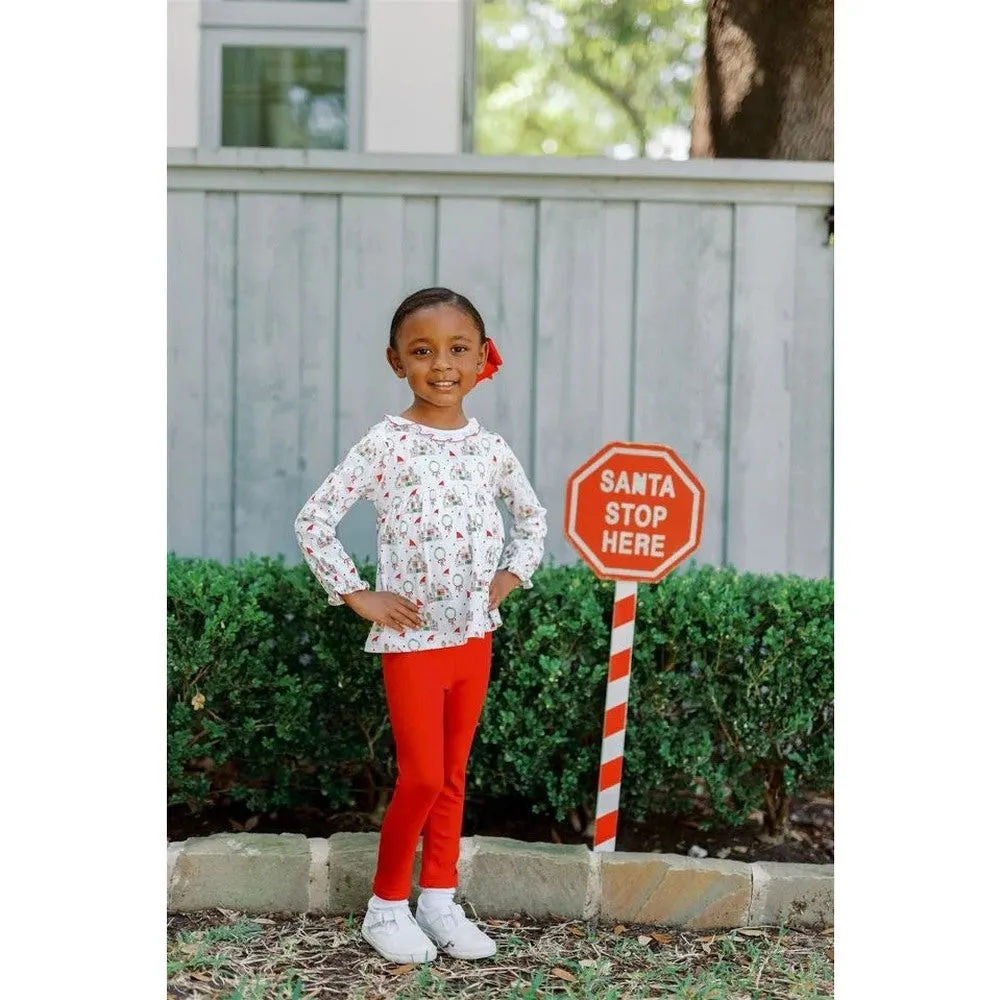 Proper Peony Deck the Halls Tunic & Legging Set