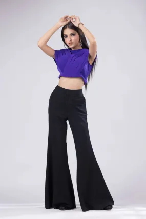 Purple Halterneck Top