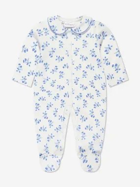 Rachel Riley Baby Boys Teddy Babygrow in White