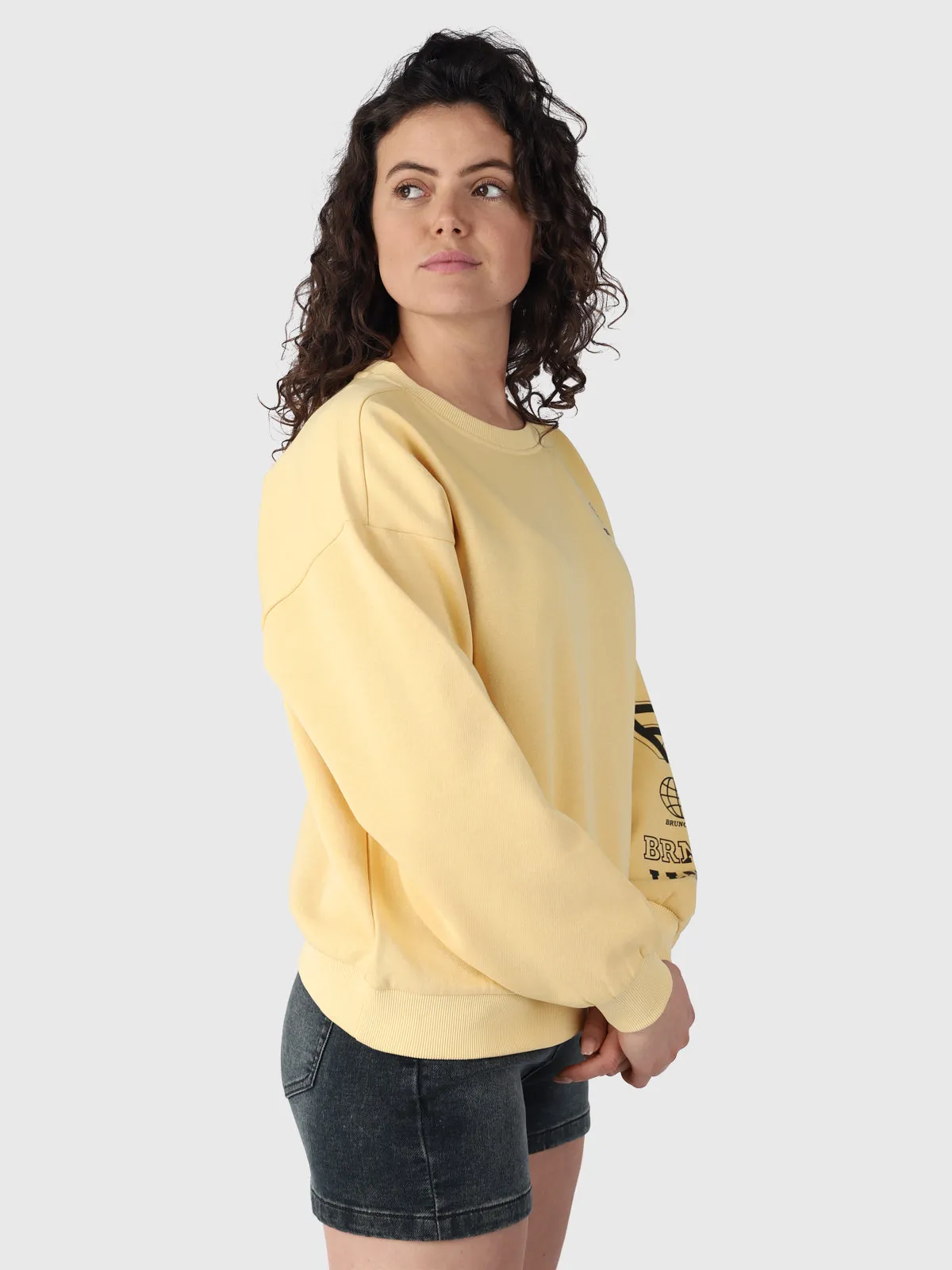 Rachida-R Women Sweater | Yellow